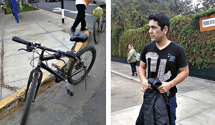 Joven universitario resulta herido tras ser embestido por automóvil 