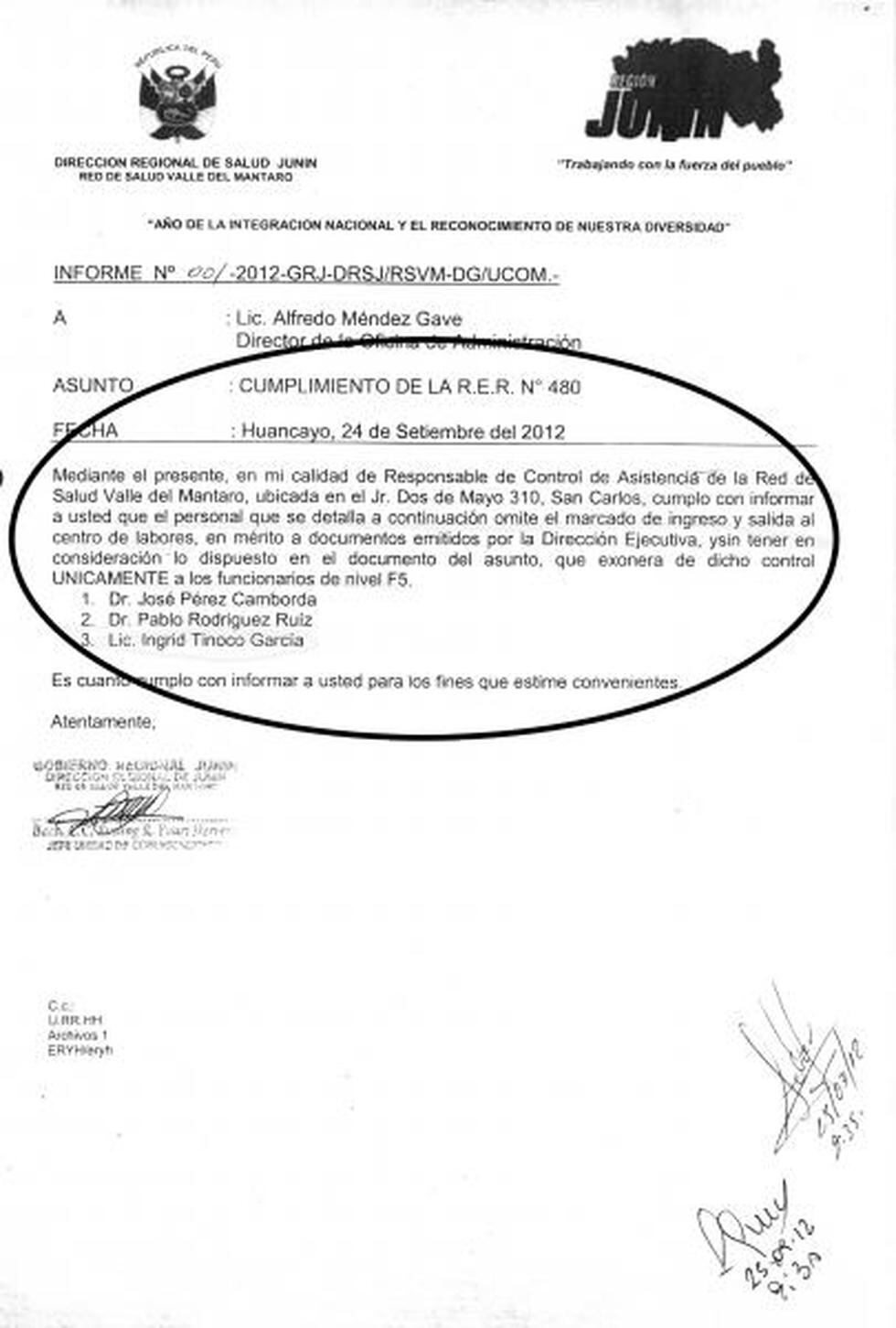 Enfermera goza de privilegios en Red de Salud 