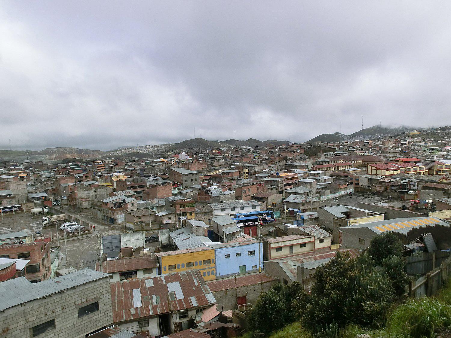 Un sismo desaparecería toda la zona histórica de Chaupimarca