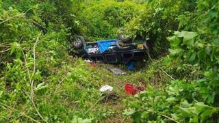Piura: Camioneta cae a un abismo y dos niños se salvan de morir