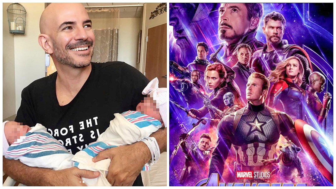 Ricardo Morán enternece Instagram al vestir a sus hijos como 'Avengers' (FOTO)