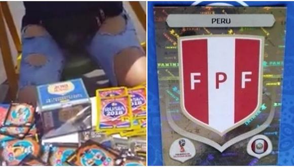 Álbum Panini: comerciante ofrece a excesivo precio cromo de Perú y video se vuelve viral (VIDEO)
