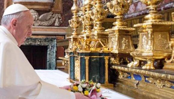 El papa Francisco celebra su primera misa en el Vaticano