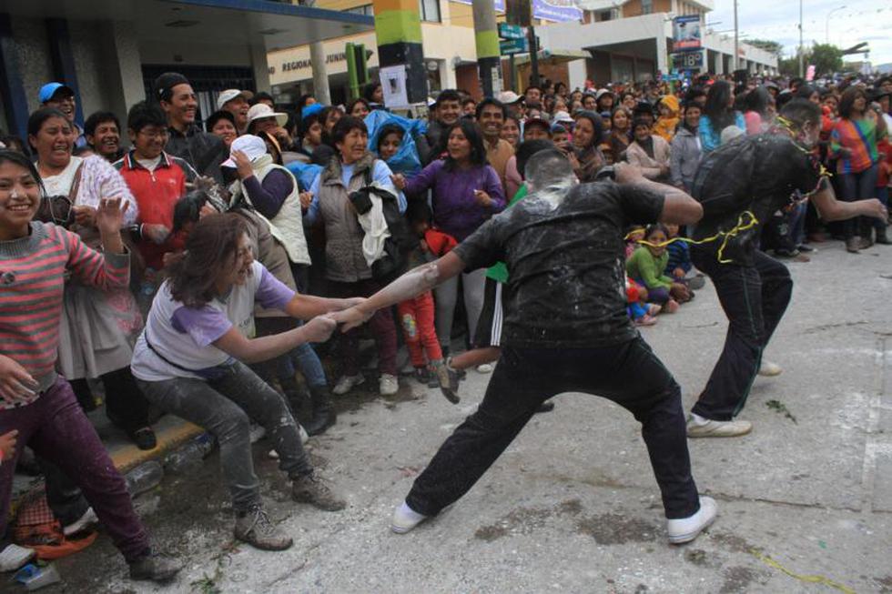 Así se vivió el Ño Carnavalon en Huancayo (FOTOS)