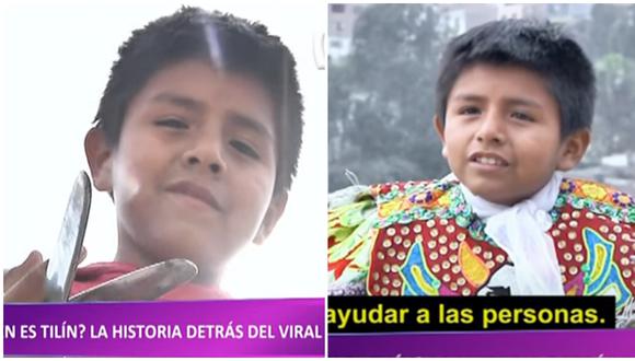 La historia detrás de ‘Tilín’, el niño que se viralizó por su curioso baile de tijeras en Tik Tok. (Fuente: Captura Panamericana TV)
