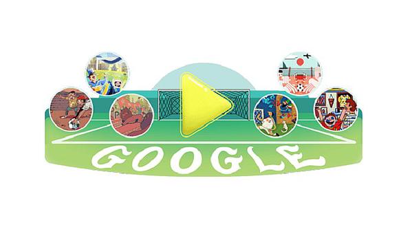 Google festeja Rusia 2018 con originales doodles