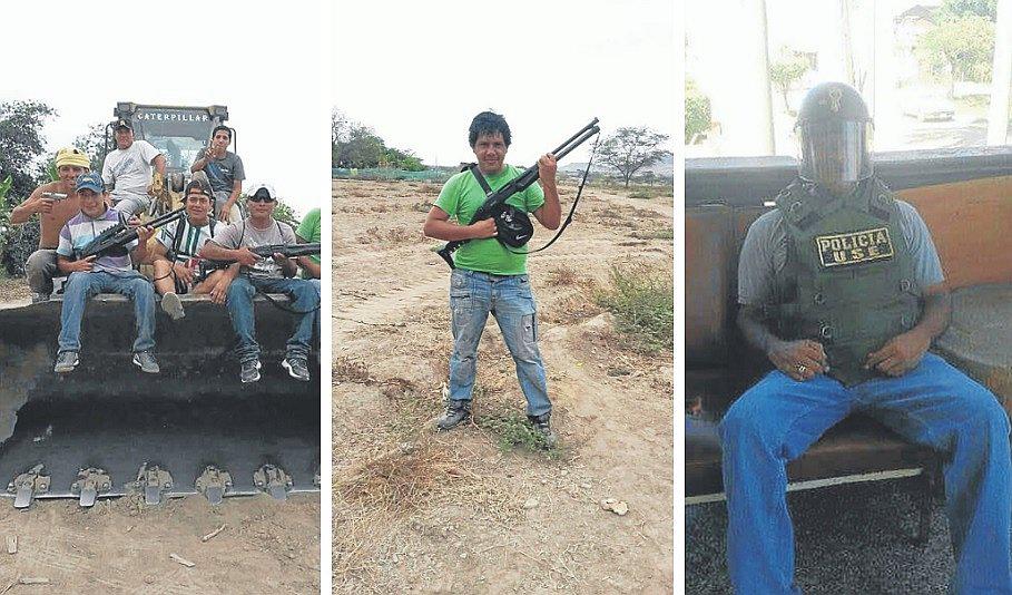 Las armas y logística de la Policía que utilizaban “Los Wachiturros” 