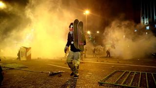 Comunidad skater participó en la primera línea en las manifestaciones contra Manuel Merino