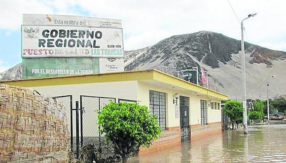 Hospital de Nasca rehabilita el puesto de salud de destruido por inundación