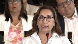 Dina Boluarte tras informe final de la CIDH: “Se usa siempre el habría. Hay cosas que no compartimos”