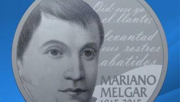 BCR presentará moneda en homenaje a Mariano Melgar 