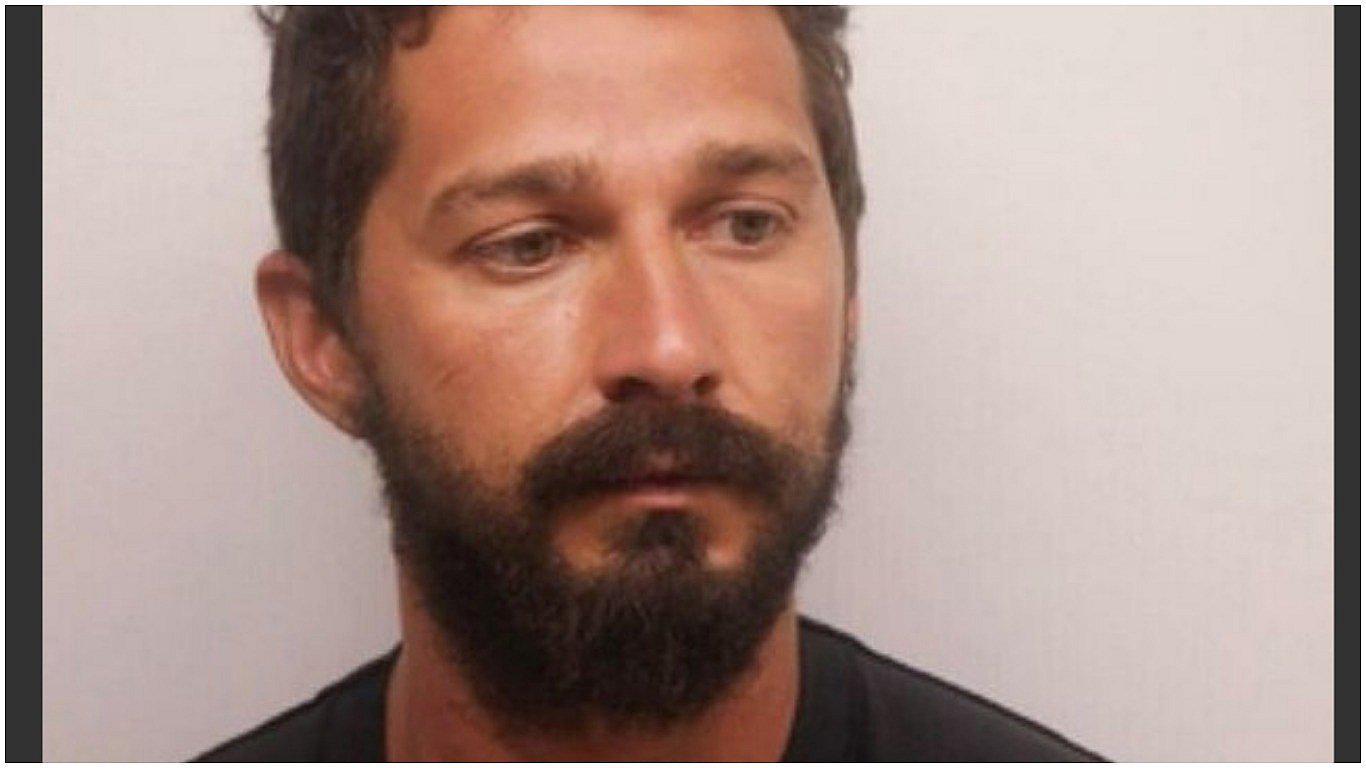 Shia LaBeouf arrestado por estar ebrio y provocar desorden en plena calle 