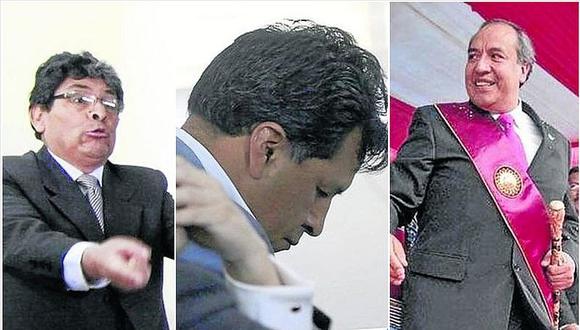 Los últimos gobernadores del Cusco, desde el 2007 sentenciados por corrupción