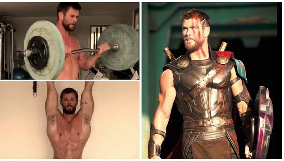 ​Chris Hemsworth: su salvaje entrenamiento para convertirse en Thor (VIDEO)