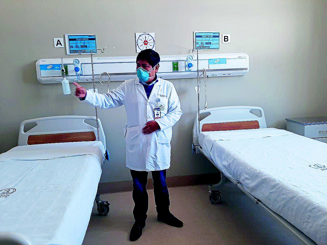 Hospital Carrión de Huancayo compra equipamiento para el coronavirus