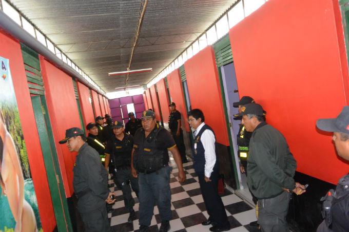 Intervinieron dos prostíbulos en  Centro Poblado de Villa Industrial  - Majes