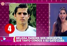 Melissa Paredes confunde a su esposo Rodrigo Cuba con Aldo Corzo (VIDEO)