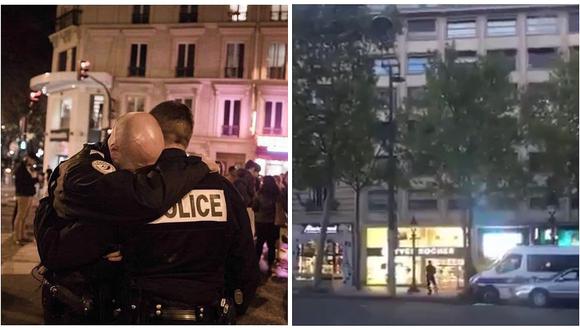 París: El preciso momento del ataque en los Campos Elíseos [VIDEO]