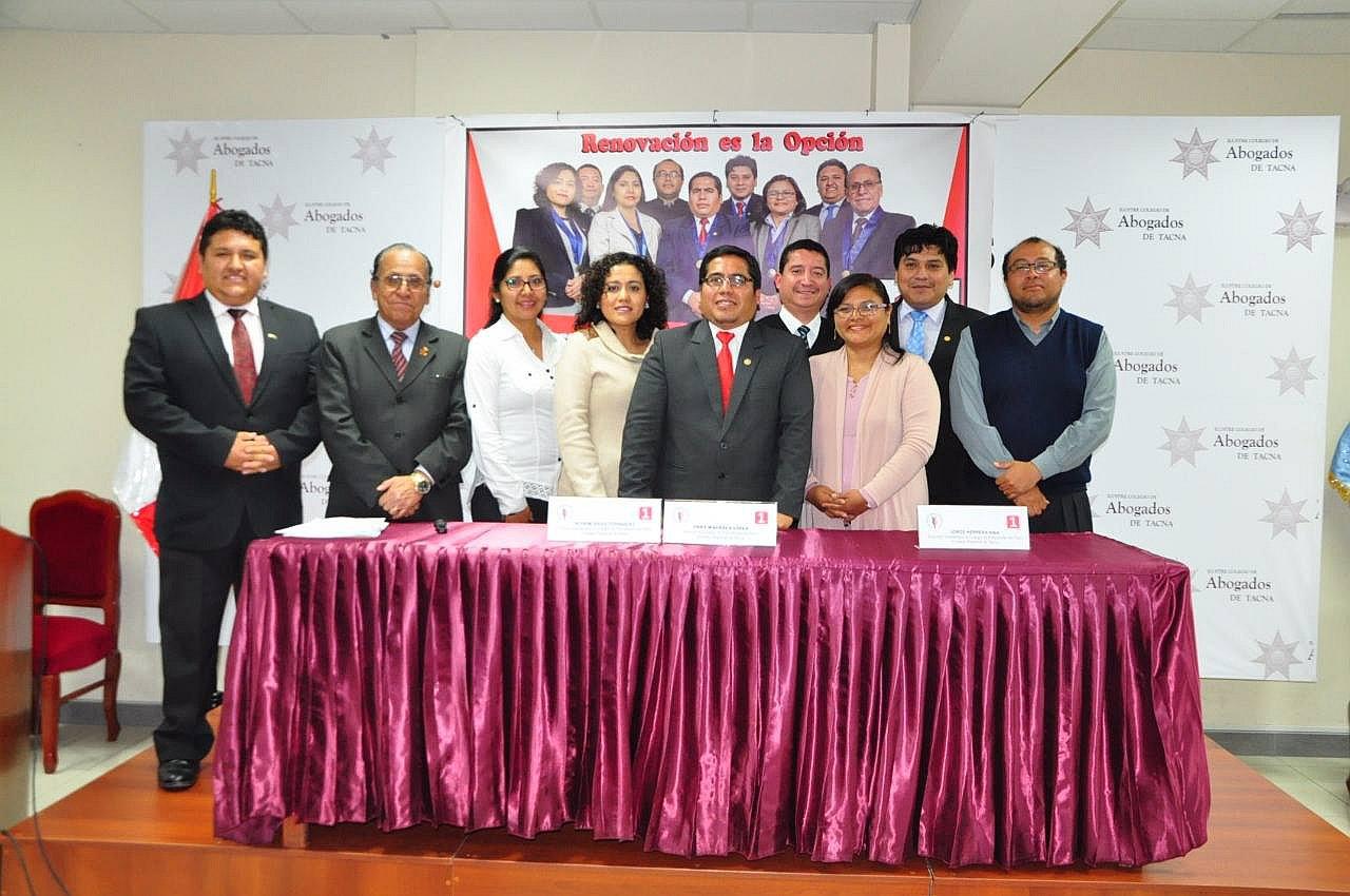 Tony Machaca postula con la lista N° 1 al Colegio de Periodistas