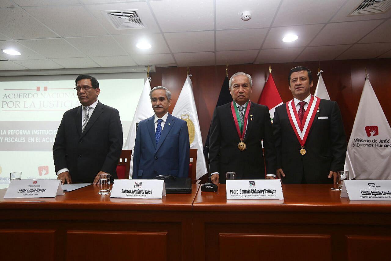 Jueces y fiscales plantearon mejoras en el sistema judicial