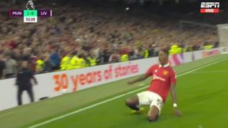 Gol de Manchester United: golazo de Rashford para el 2-0 sobre Liverpool por la Premier League