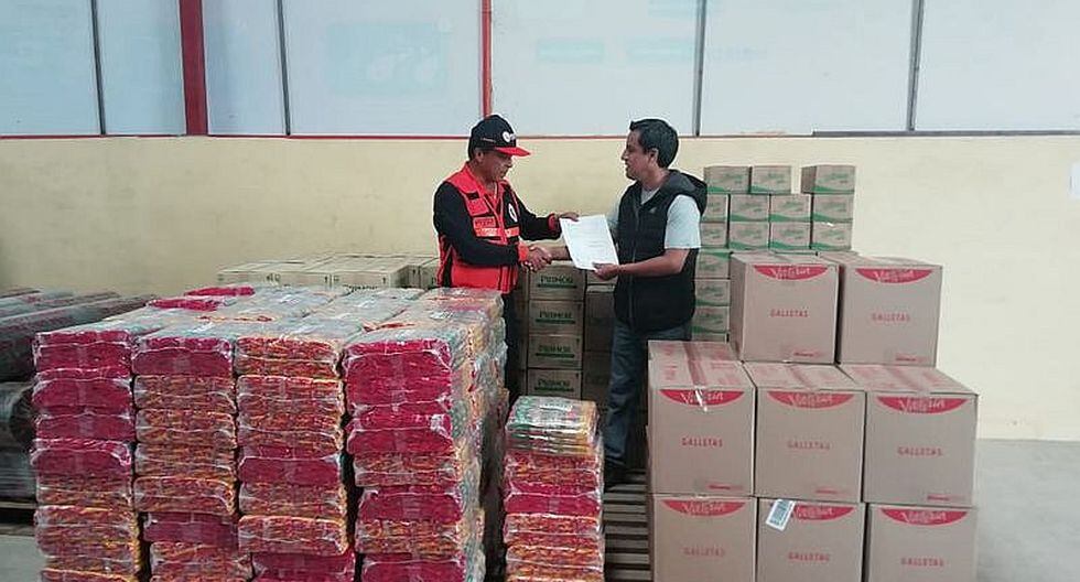 Empresa dona siete toneladas de víveres a damnificados de Arequipa ...