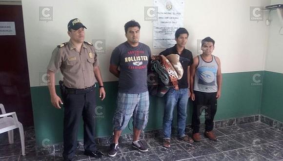 Tres que trasladaban droga en caravana fueron enviados al penal de Pucchún 