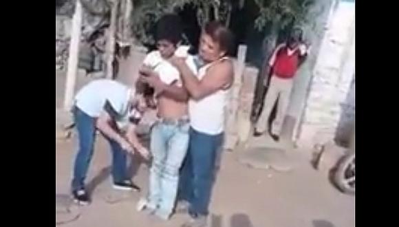 Chiclayo: Lo capturan y pide a su compinche devolver celular robado (VIDEO)
