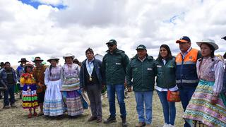 Máxima autoridad de Agro Rural nacional presente en Imata