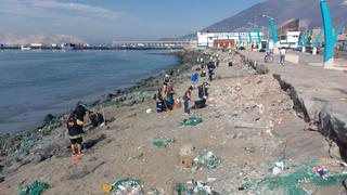 Recogen más de dos toneladas de basura en el Malecón Grau de Chimbote