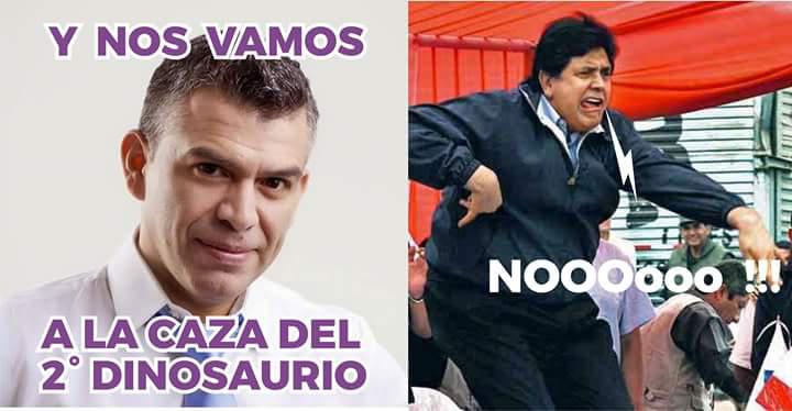 Julio Guzmán a Toledo: "Ya nos tumbamos al primer dinosaurio" (VIDEO)