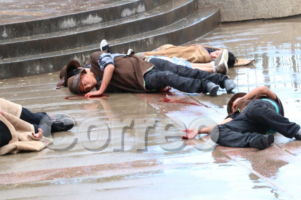 Decenas de actores escenifican Batalla de Carato (VIDEO) 