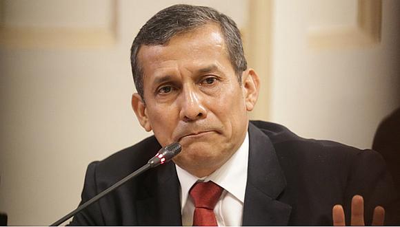 Humala: Condeno quiebre institucional por actitud política de las Fuerzas Armadas 
