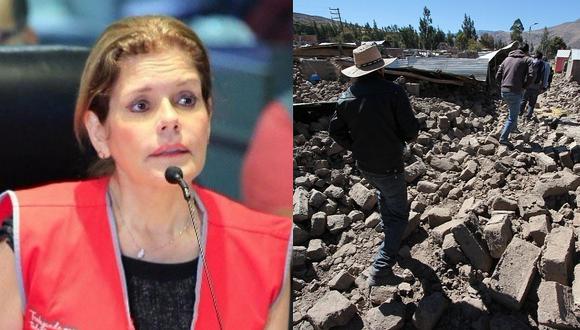 Mercedes Aráoz sobre alerta de sismo en Arequipa: "Fue menos de 9 minutos que todo estaba informado"
