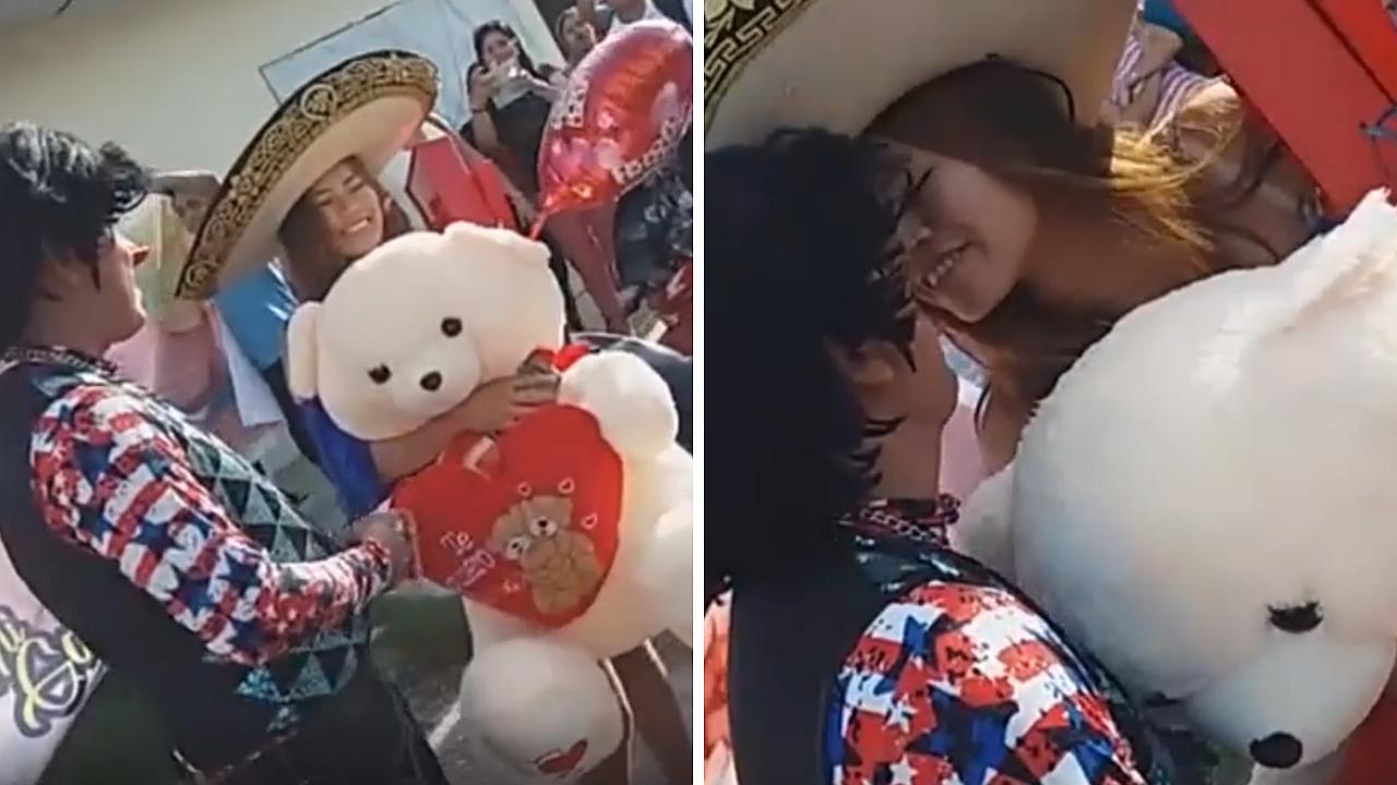 San Valentín: Regidor se vistió de payaso y se declaró a su novia en Iquitos (VIDEO)