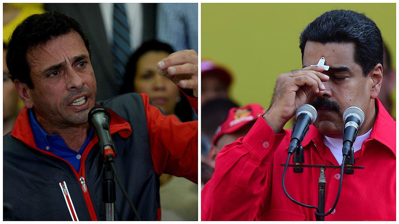 Henrique Capriles: Parlamento puede declarar el martes abandono de cargo de Nicolás Maduro