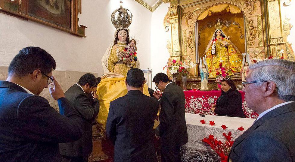 Imagen de la Virgen de Belén retornó a su templo en medio de fiesta (FOTOS)