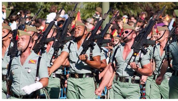 Twitter: bautizan a la Legión Española como el ejército más sexi (FOTOS)