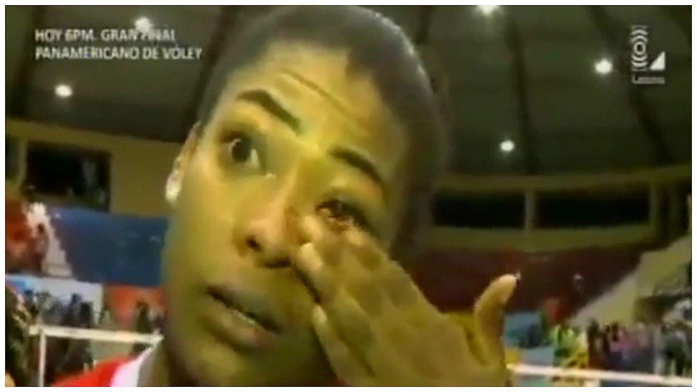 Ángela Leyva y su conmovedor llanto al decirle adiós al Mundial (VIDEO)