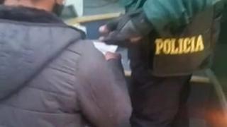 Huancavelica: Detienen a cobrador de transporte público por intentar coimear a policía