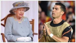 Cristiano Ronaldo expresó su sentir tras la sensible partida de la reina Isabel II