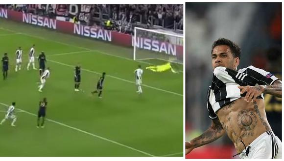 Juventus: Mira el golazo de Dani Alves calificado como el mejor de su carrera [VIDEO]