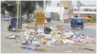 Municipalidad Provincial de Chiclayo no recoge 178 toneladas de basura cada día