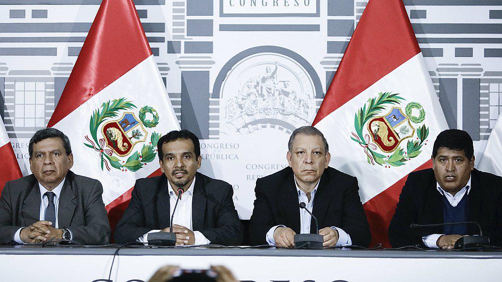 FA anuncia moción de censura contra los 3 vicepresidentes del Congreso (EN VIVO)