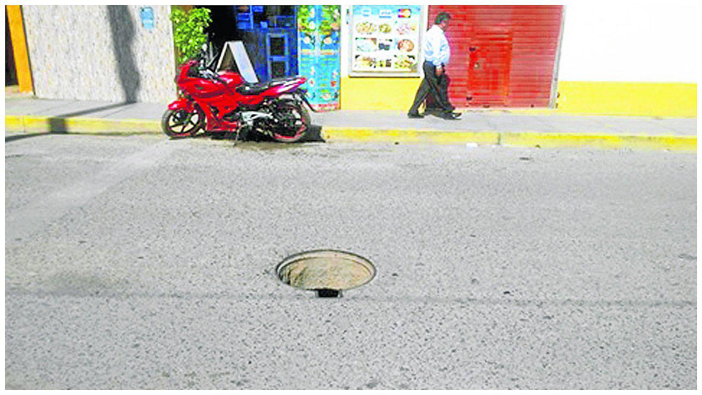 ​Hay 32 buzones sin tapa que son responsabilidad de las municipalidades