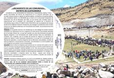 Corredor Minero de nuevo en peligro: comuneros de Ccapacmarca rechazan acuerdo con la PCM (FOTOS)