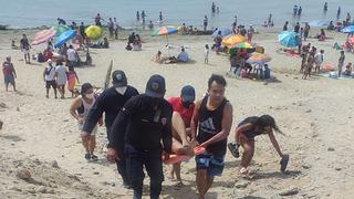 15 heridos por picaduras de rayas y cierran playa ‘Las Peñitas’, en Piura (VIDEO)