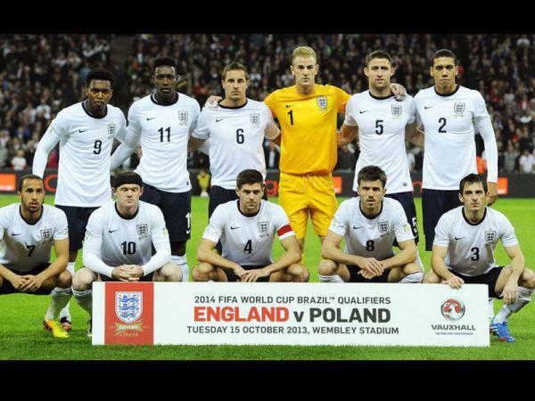 Brasil 2014: Inglaterra presentó lista oficial de convocados