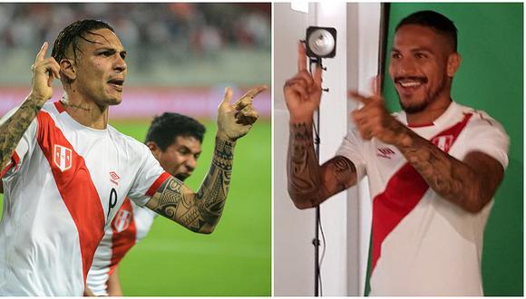 Selección peruana: Paolo Guerrero ya practica su festejo de gol para el Mundial (VIDEO)