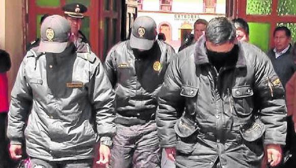 ​28 agentes de la Policía se encuentran recluidos en penales de la región Puno